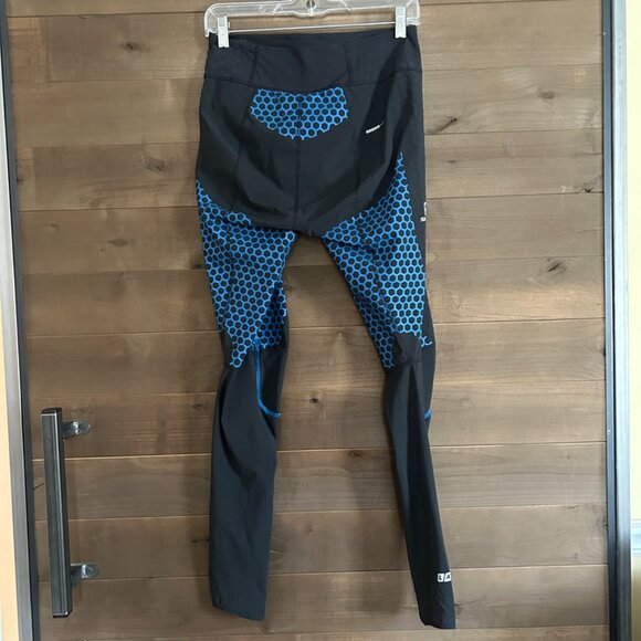 SALOMON Exo S Lab S-Lab Technical Nordic Tights Sz L ~ NWT! - Picture 3 of 8